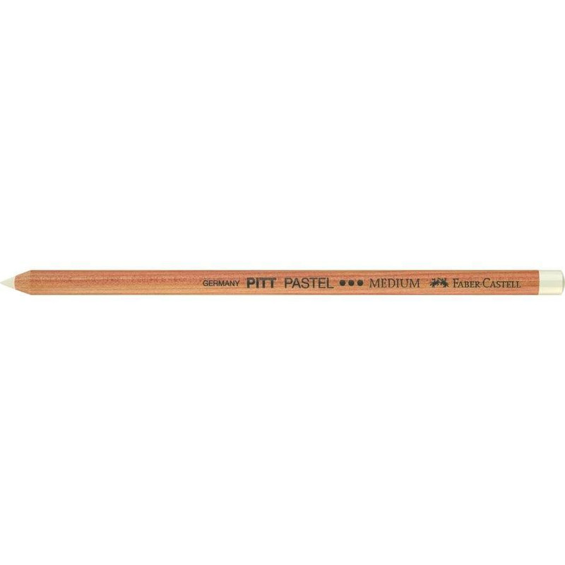 مداد پاستل سفید فابر کاستل مدل Pitt Medium کد 53953
