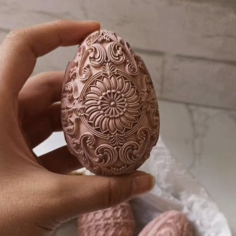 قالب شمع مدل تخم مرغ ترمه