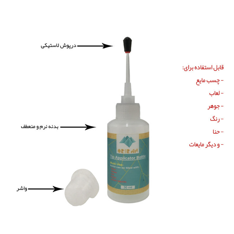 پمپ رنگ میناکاری اوریران کد AP-L10 بسته 10 عددی
