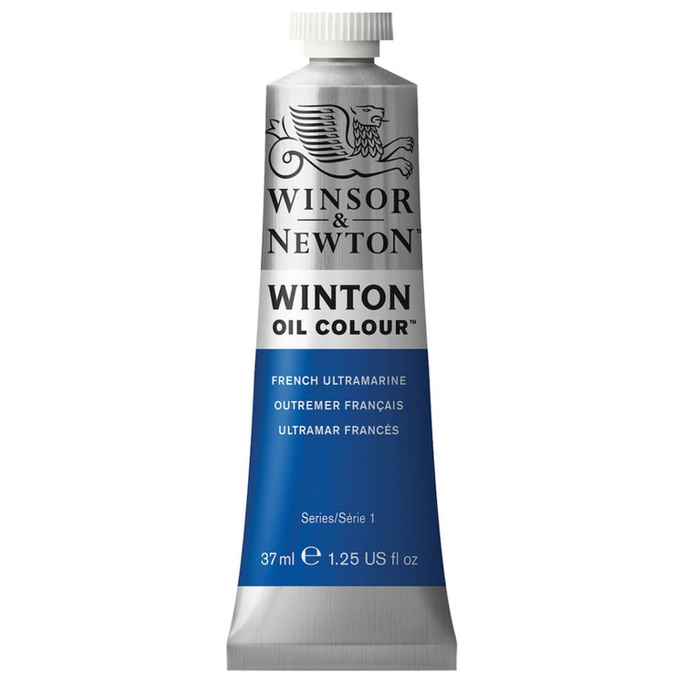 رنگ روغن وینزور اند نیوتون مدل FRENCH ULTRAMARINE 21 حجم 37 میلی لیتر