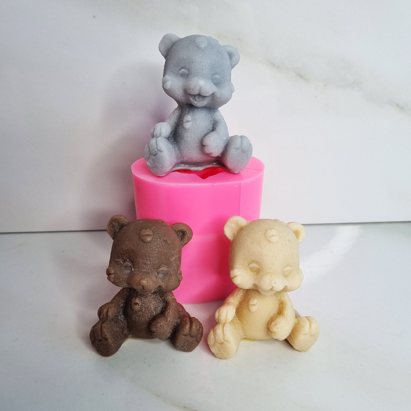 قالب شمع مدل خرس تدی گوگولی کد 07CM