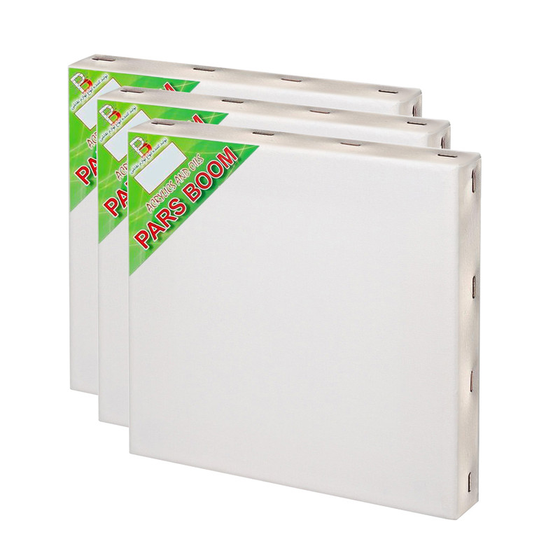 بوم نقاشی پارس بوم مدل PB210 سایز 30x30 سانتی متر بسته 3 عددی