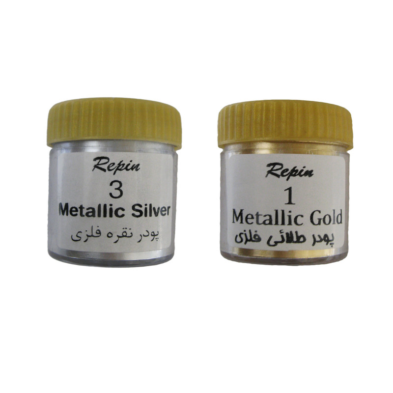 پودر رنگ رپین مدل فلزی حجم 20 میلی لیتر بسته 2 عددی