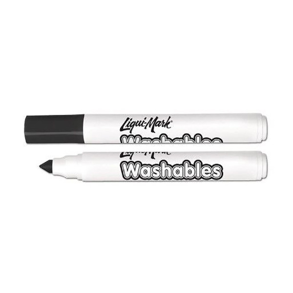 ماژیک چند منظوره لیکویی مارک مدل washable کد 159 بسته 6 عددی