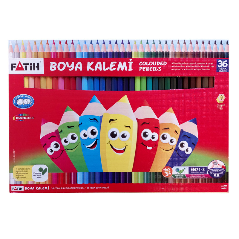 مداد رنگی 36 رنگ فاتح مدل Multi Color