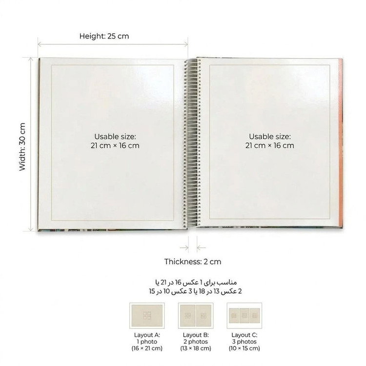 آلبوم عکس 15 برگ مدل دختر A_3