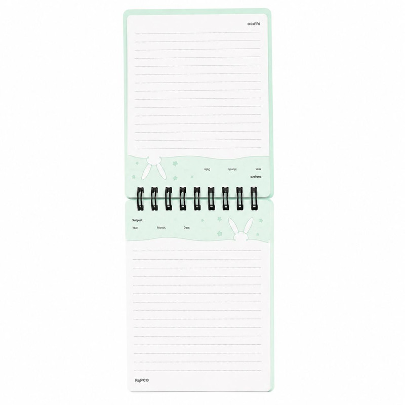 دفترچه یادداشت 100 برگ سیمی پاپکو مدل پاستلی کد NP-31028