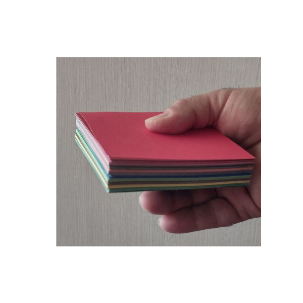 مقوا رنگی کد T1 سایز 10x10 سانتیمتر بسته 100 عددی