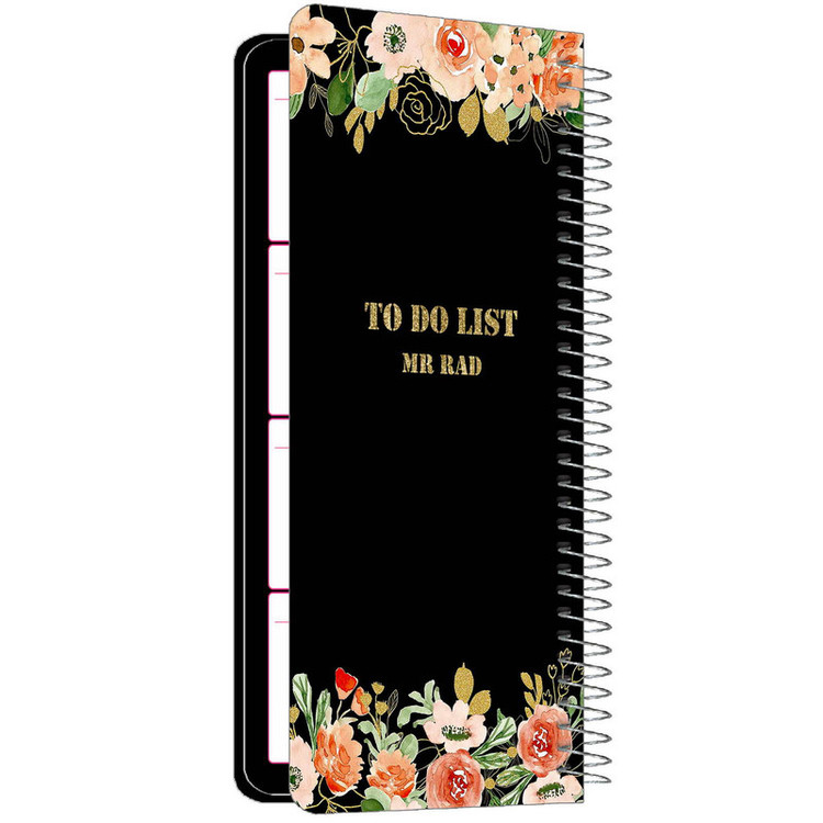 دفترچه یادداشت مستر راد مدل to do list طرح آفتاب کد Flower 1629