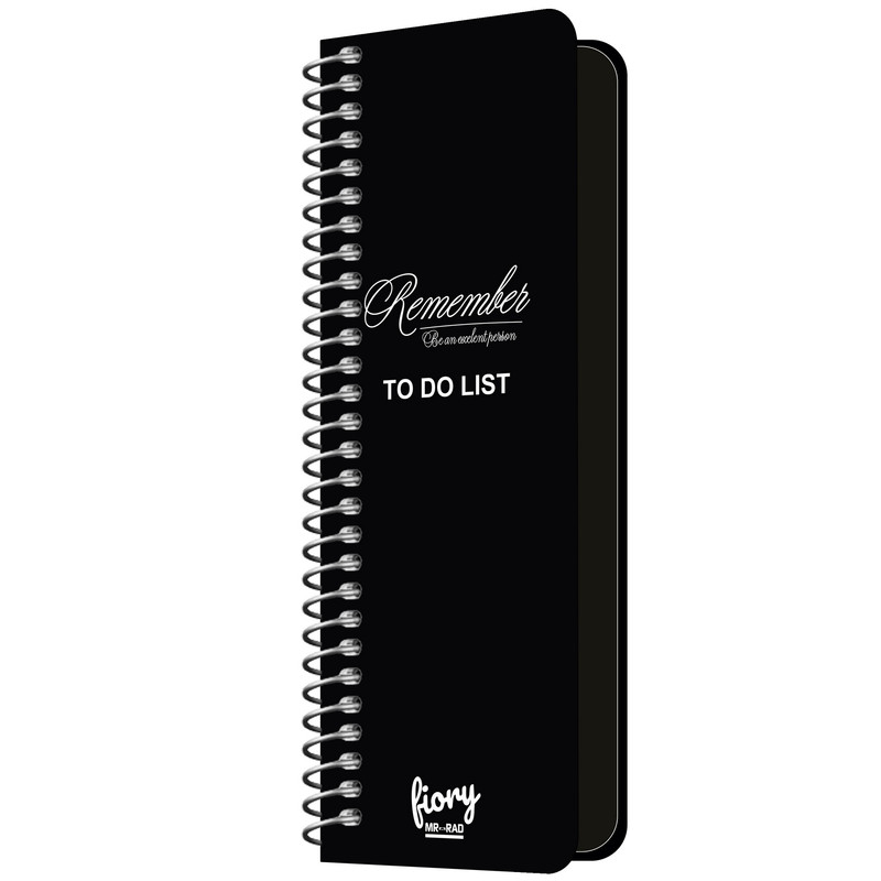 دفترچه یادداشت مستر راد مدل to do list طرح ثمر کد fiory 1953