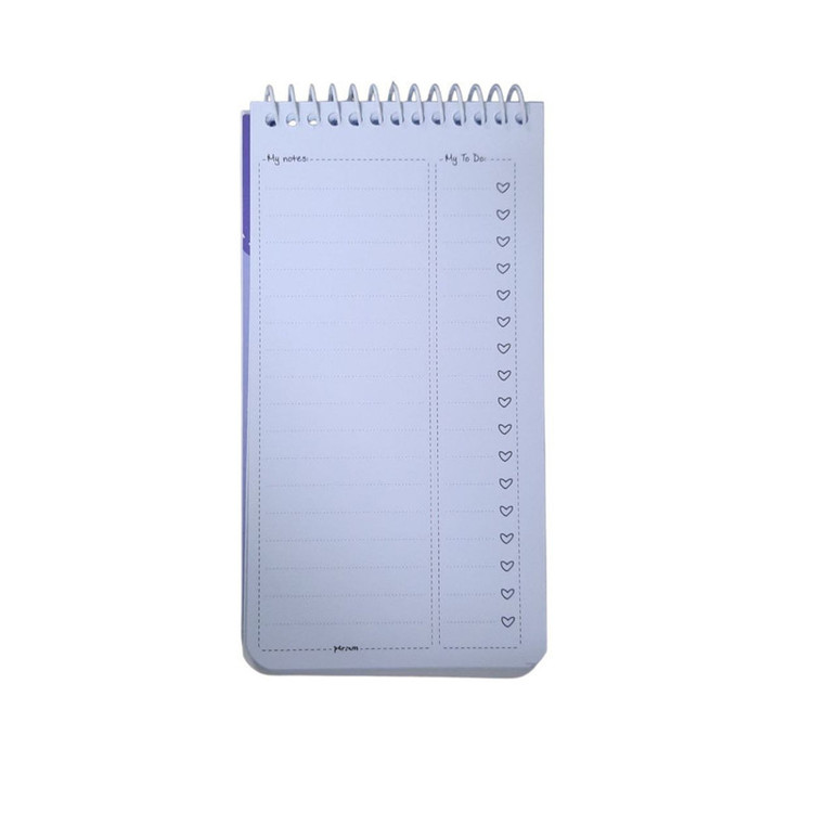 دفتر یادداشت 60 برگ پارسام مدل برنامه ریزی طرح کرومی و تاج کد mn02