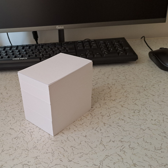 مقوا کد FW سایز 7x10 سانتی متر بسته 300 عددی
