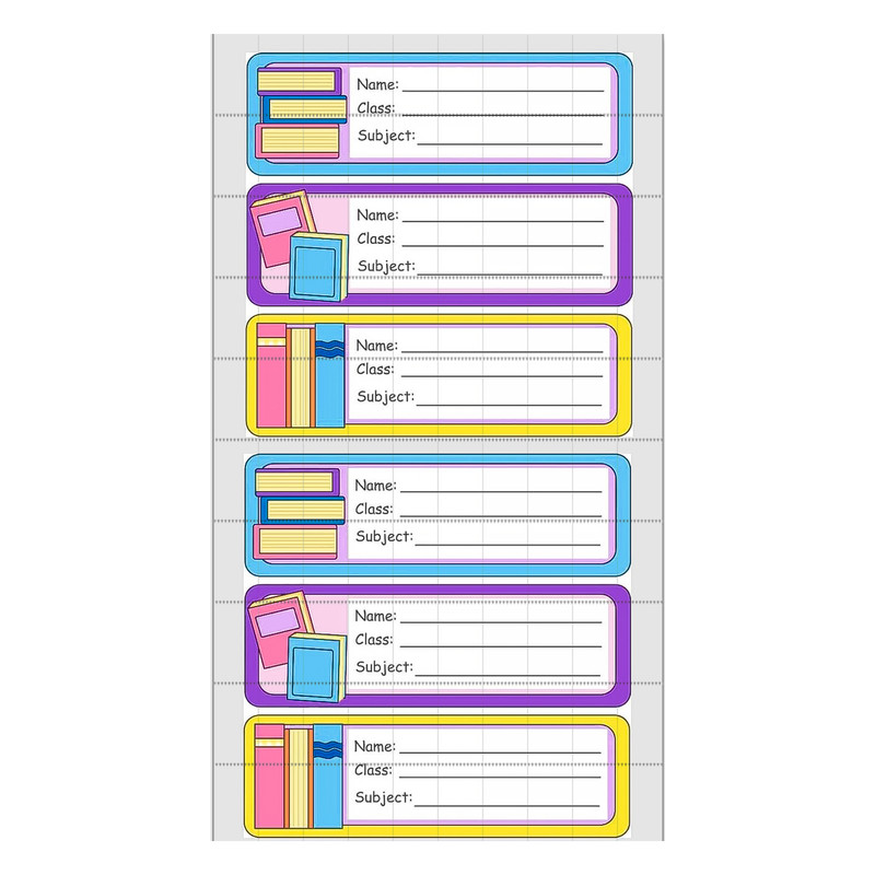 برچسب مدل نام و نام خانوادگی طرح کتاب کد45