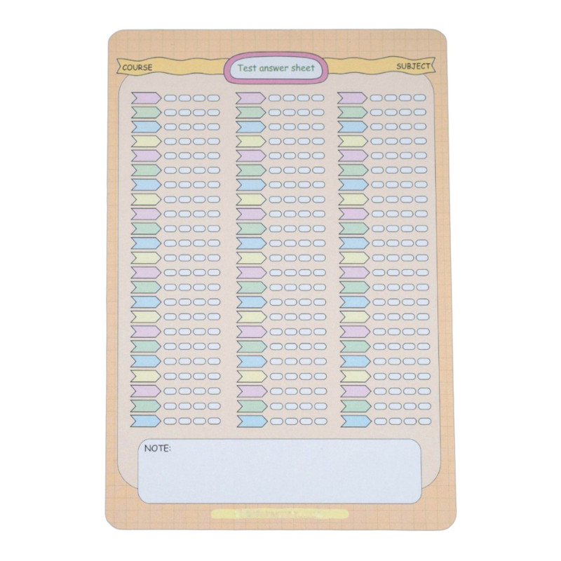 کاغذ تمرین  A5 اسمارتیز مدل کنکور بسته 50 عددی