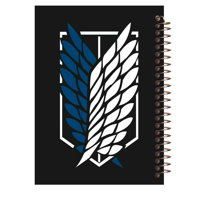 دفتر یادداشت طرح انیمه Shingeki no Kyojin کد N49