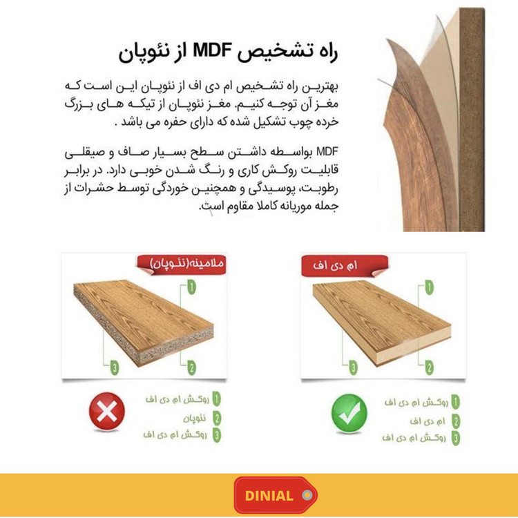 میز تحریر دینیال مدل DINIAL0144