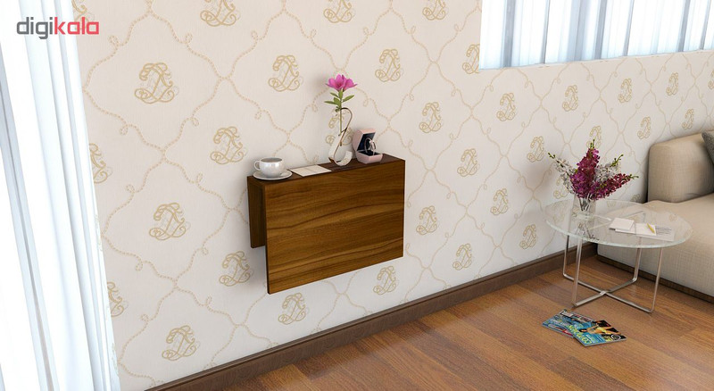 میز تحریر و لپ تاپ تاشو دیواری مدل K-114