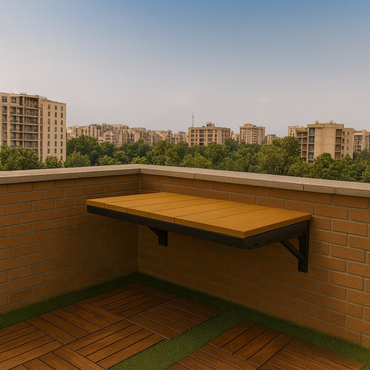 میز تحریر تاشو مدل دیواری کد FWT4576