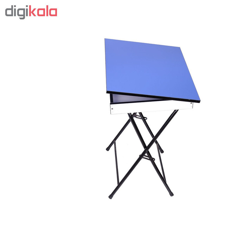 میز تحریر تاشو و تنظیم شو باکس دار سپهر یاس کد 80-2