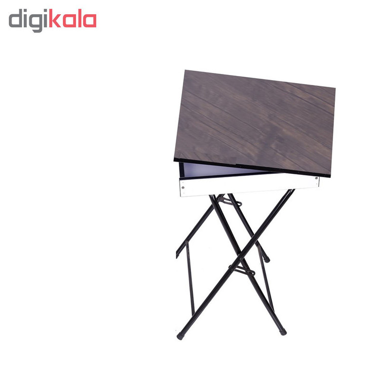 میز تحریر تاشو و تنظیم شو باکس دار سپهر یاس کد 80-2