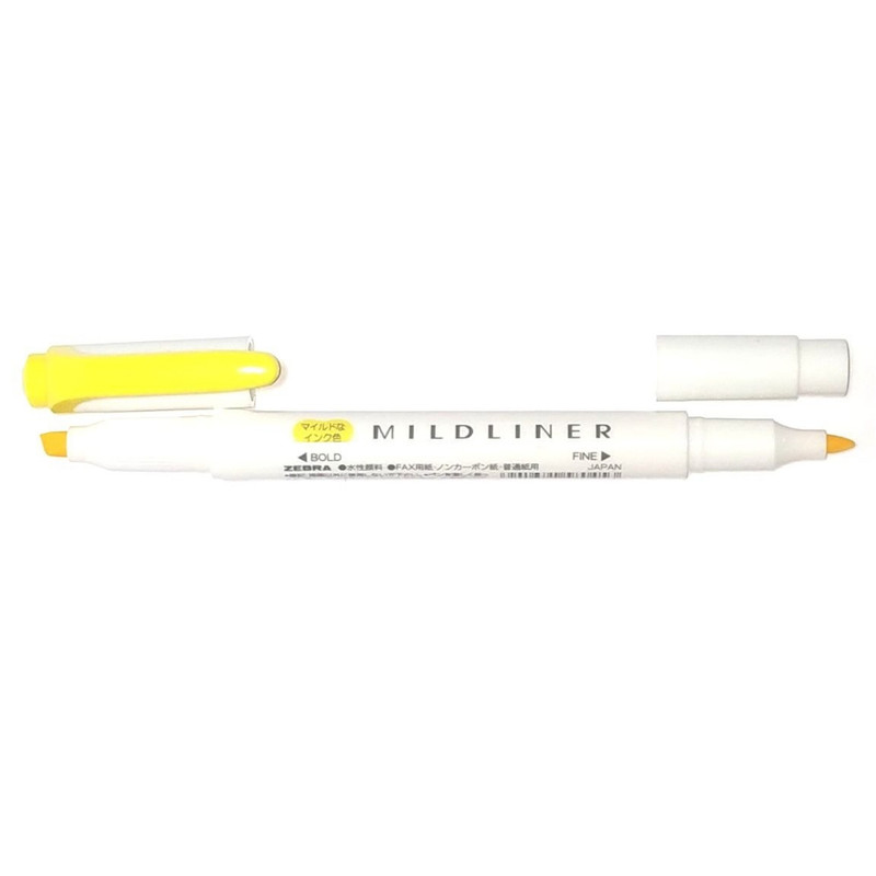 ماژیک علامت گذار دو سر زبرا مدل MILDLINER سری Friendly Colors