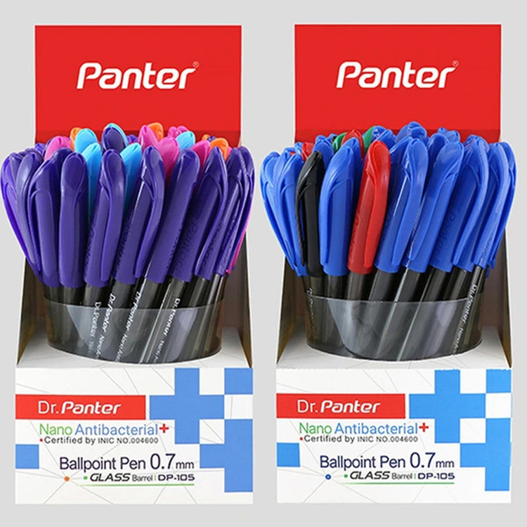 خودکار پنتر مدل فوق روان نانو باکتروپاد کد 0.7-DP-105 بسته 50 عددی