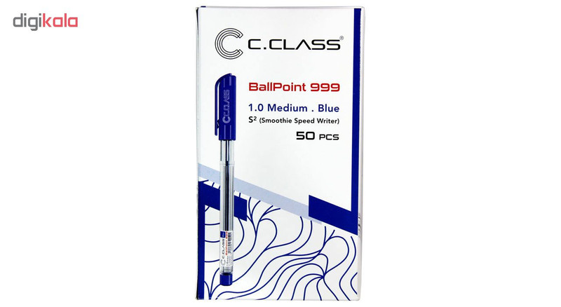 خودکار سی کلاس مدل 999 Ballpoint بسته 50 عددی