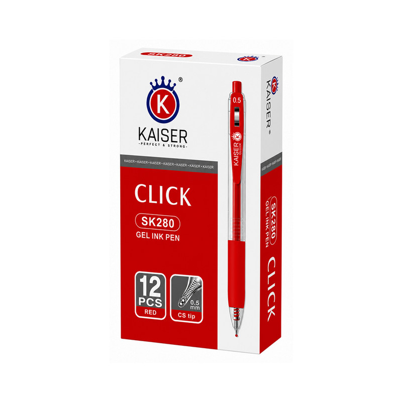 خودکار 0.5 میلی متری کایزر مدل SK280 بسته 12عددی