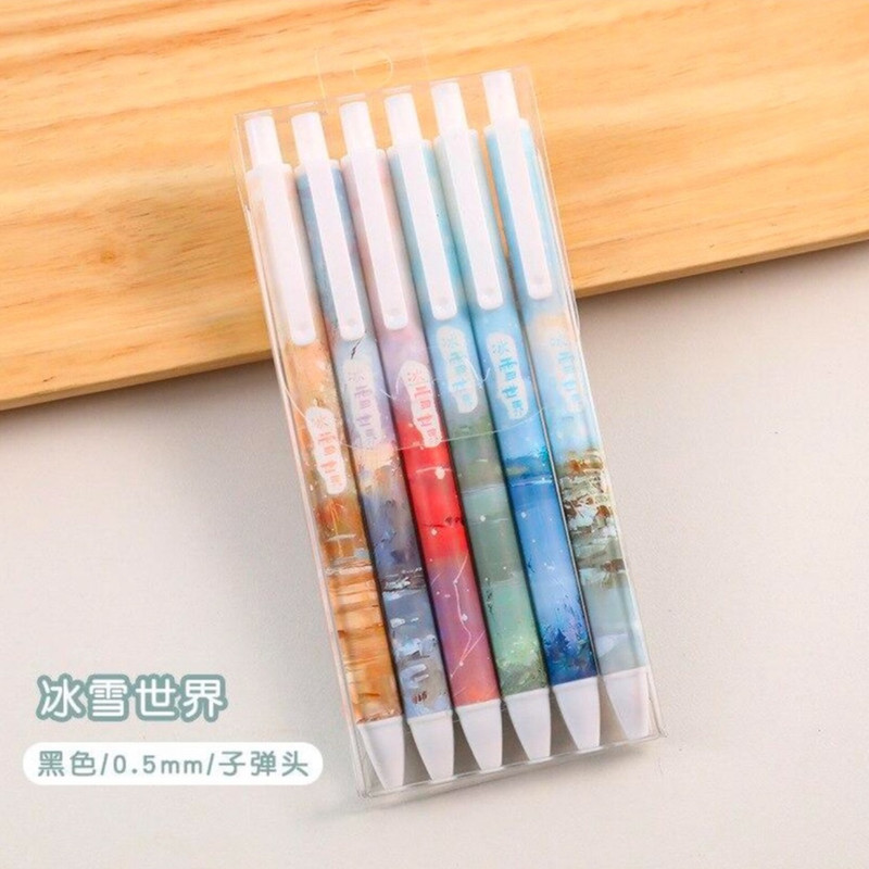 خودکار 0.5 میلی متری مدل Nature Seasons Rainbow بسته 6 عددی
