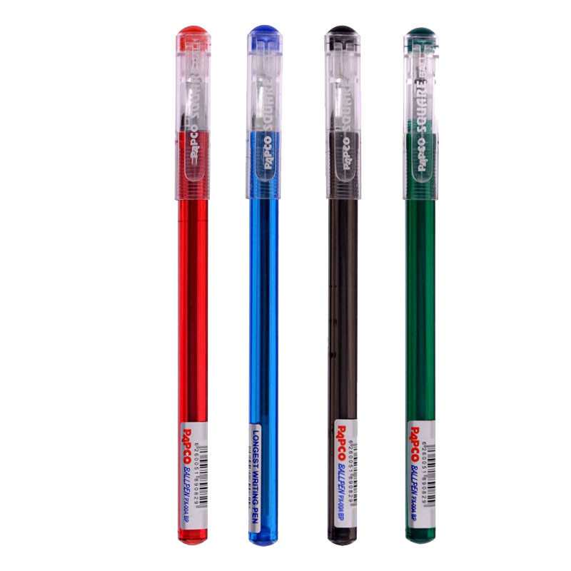 خودکار پاپکو مدل اسکوئر کد PX-004BP بسته 5 عددی
