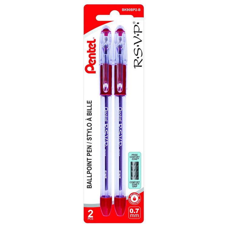 خودکار 0.7 میلی متر پنتل مدل smooth کد BK190 بسته 2 عددی