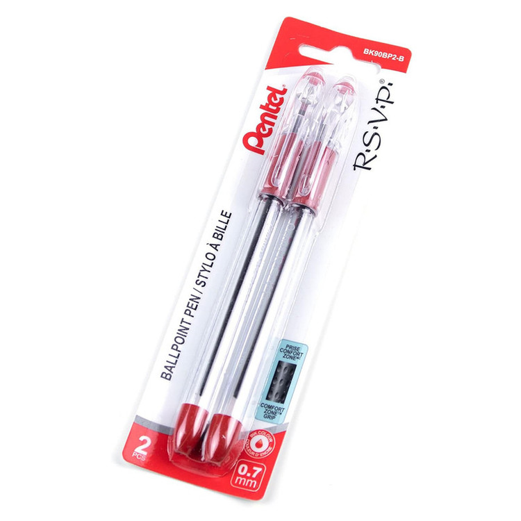 خودکار 0.7 میلی متر پنتل مدل smooth کد BK190 بسته 2 عددی