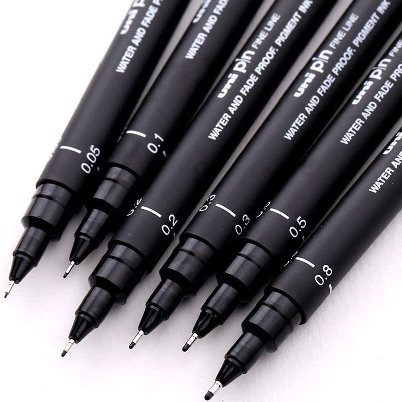راپید یونی بال مدل uniball fineliner raphid مجموعه 11 عددی