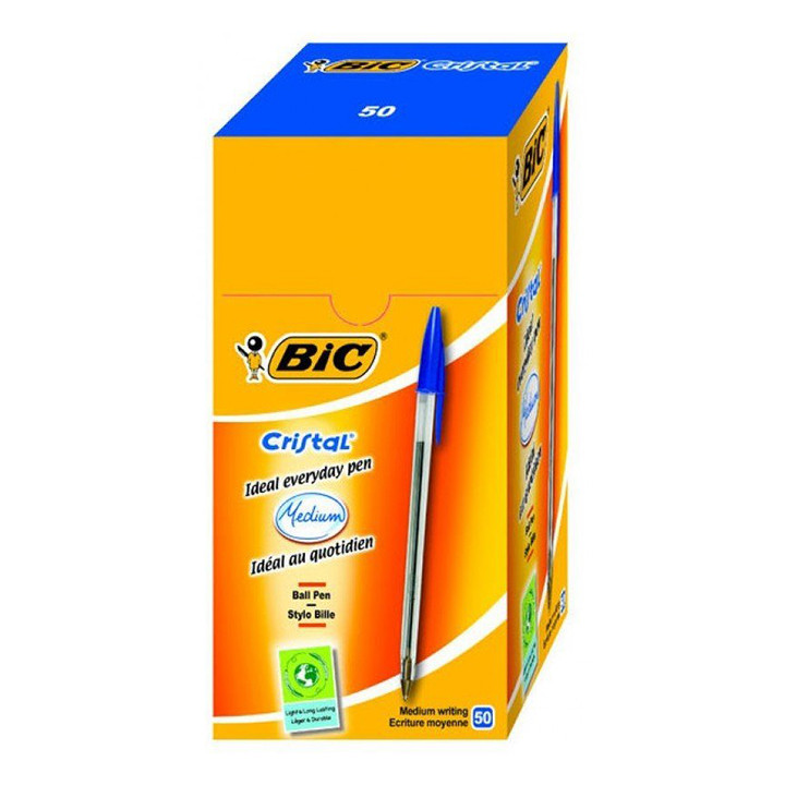 خودکار بیک مدل Cristal Medium بسته 50 عددی