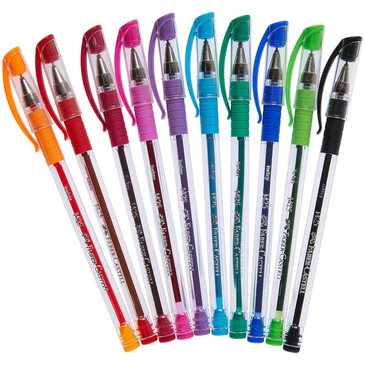 خودکار فابر کاستل مدل FABER-10PEN بسته 10 عددی