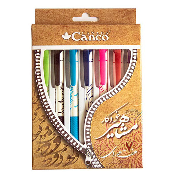 خودکار 0.7 میلی متر کنکو مدل مشاهیر بسته 7 عددی