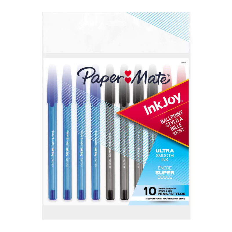 خودکار 1 میلی متری پیپرمیت  مدل InkJoy 100ST کد 841159 بسته 10 عددی