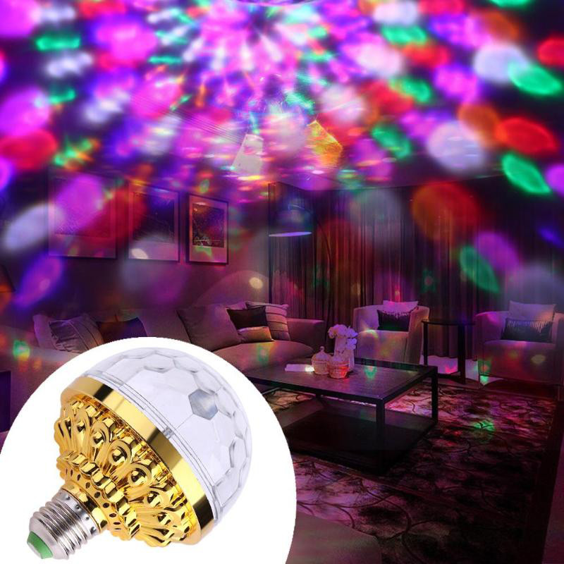 رقص نور مدل گردان کد FULL ROTATING LAMP E27