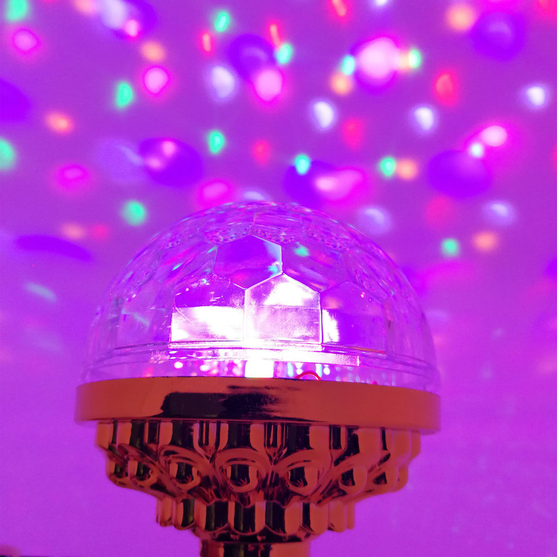 رقص نور مدل گردان کد FULL ROTATING LAMP E27
