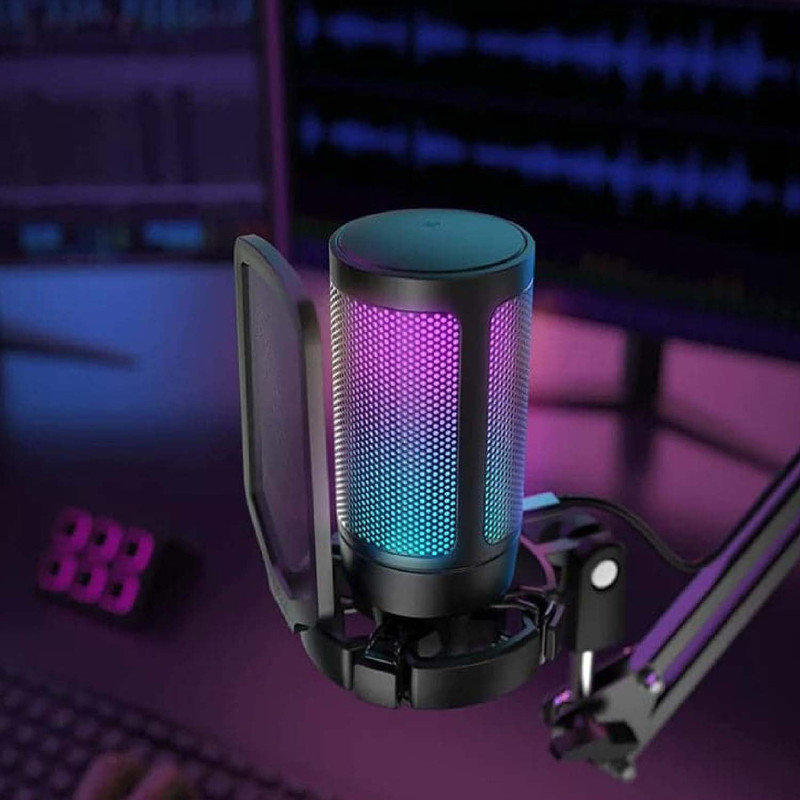 میکروفن کندانسر گیمینگ فای فاین مدل AMPLIGAME A6T