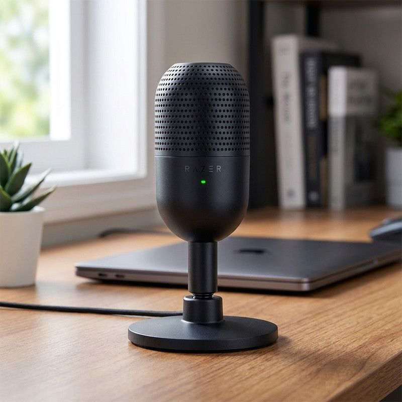 میکروفن رومیزی ریزر مدل Seiren V3 Mini