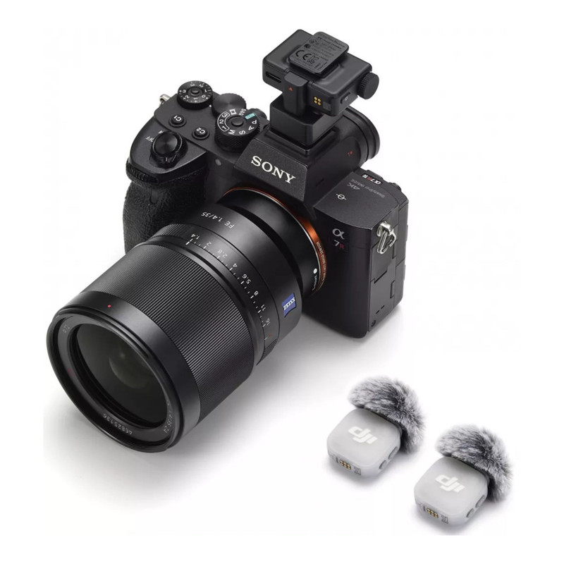 میکروفن یقه ای دی جی آی مدل DJI Mic Mini 2 (2 TX + 1 RX + Charging Case) با درگاه اتصال USB Type-C