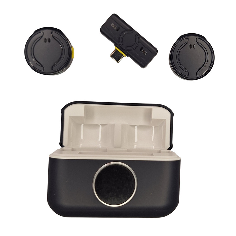 ست میکروفن بی سیم مدل Q81 با درگاه اتصال usb type c