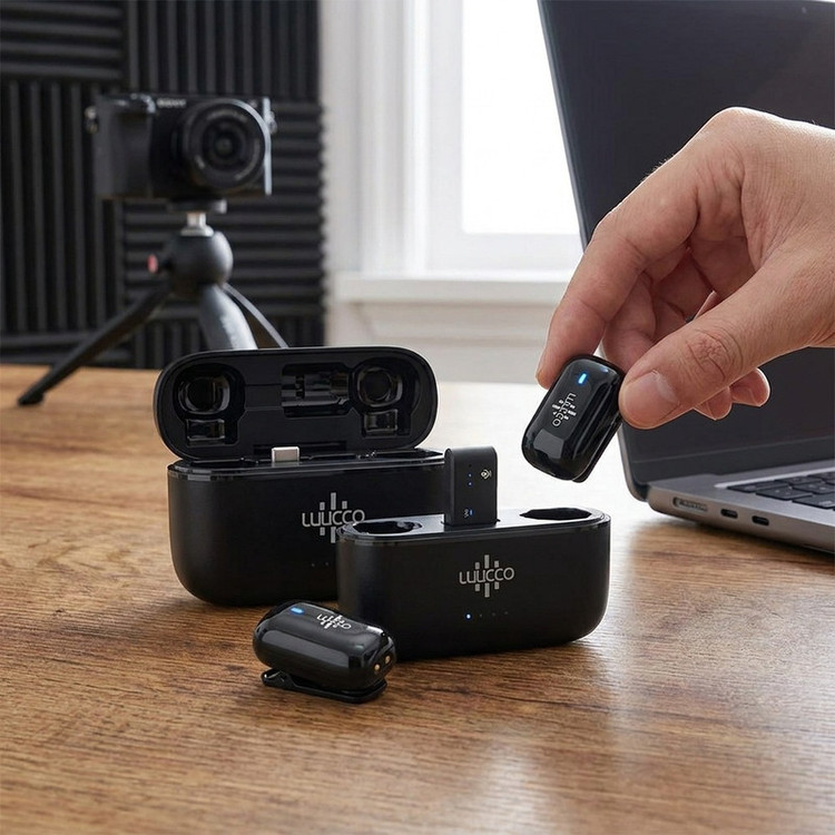 میکروفون یقه ای لوکو مدل MiniPods با درگاه اتصال تایپ سی