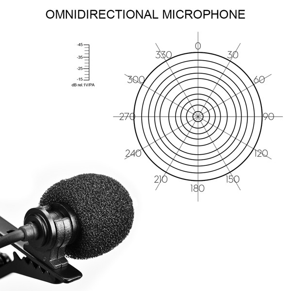 میکروفن یقه ای کامیکا مدل CVM-V01SP