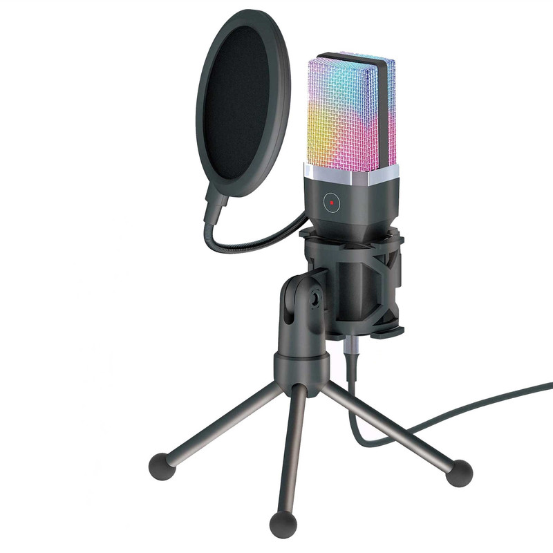 میکروفن رومیزی یانمای مدل X1R RGB با درگاه اتصال USB