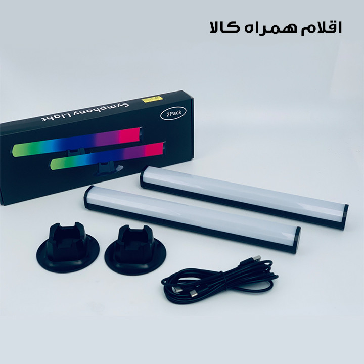 رقص نور مدل D18-RGB بسته دو عددی