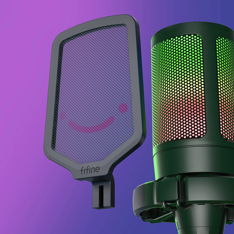 میکروفن کندانسر گیمینگ فای فاین مدل A6V