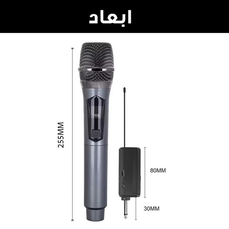 میکروفن بی سیم مدل Mic-2win بسته 2 عددی