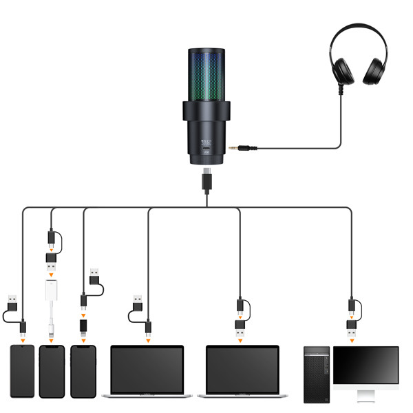 میکروفن رومیزی کامیکا مدل EJOY UNI PRO D